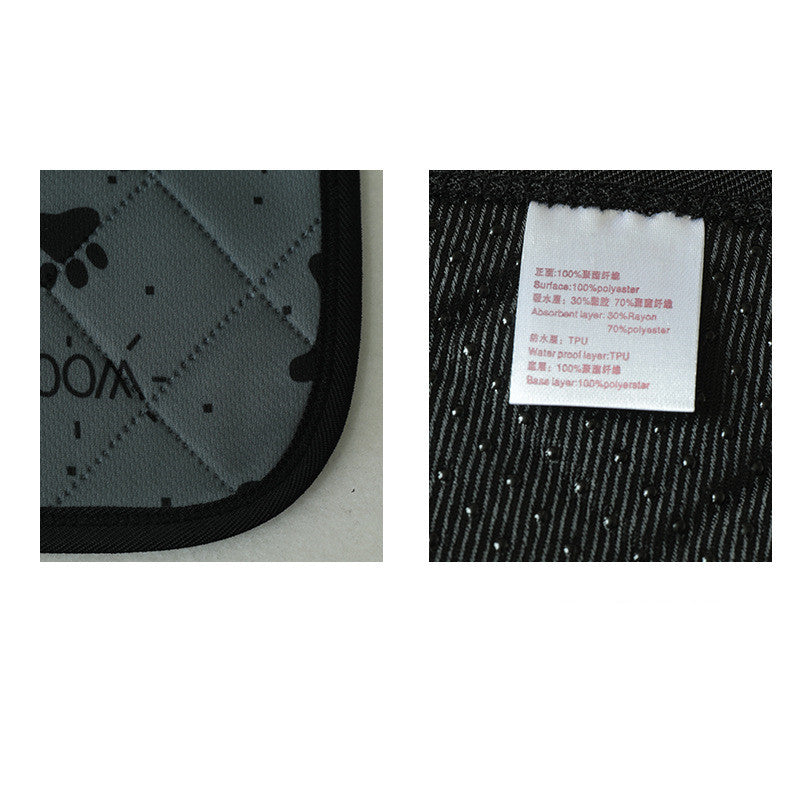 Washable Pet Dog Pee Pads with Quick Drying Feature